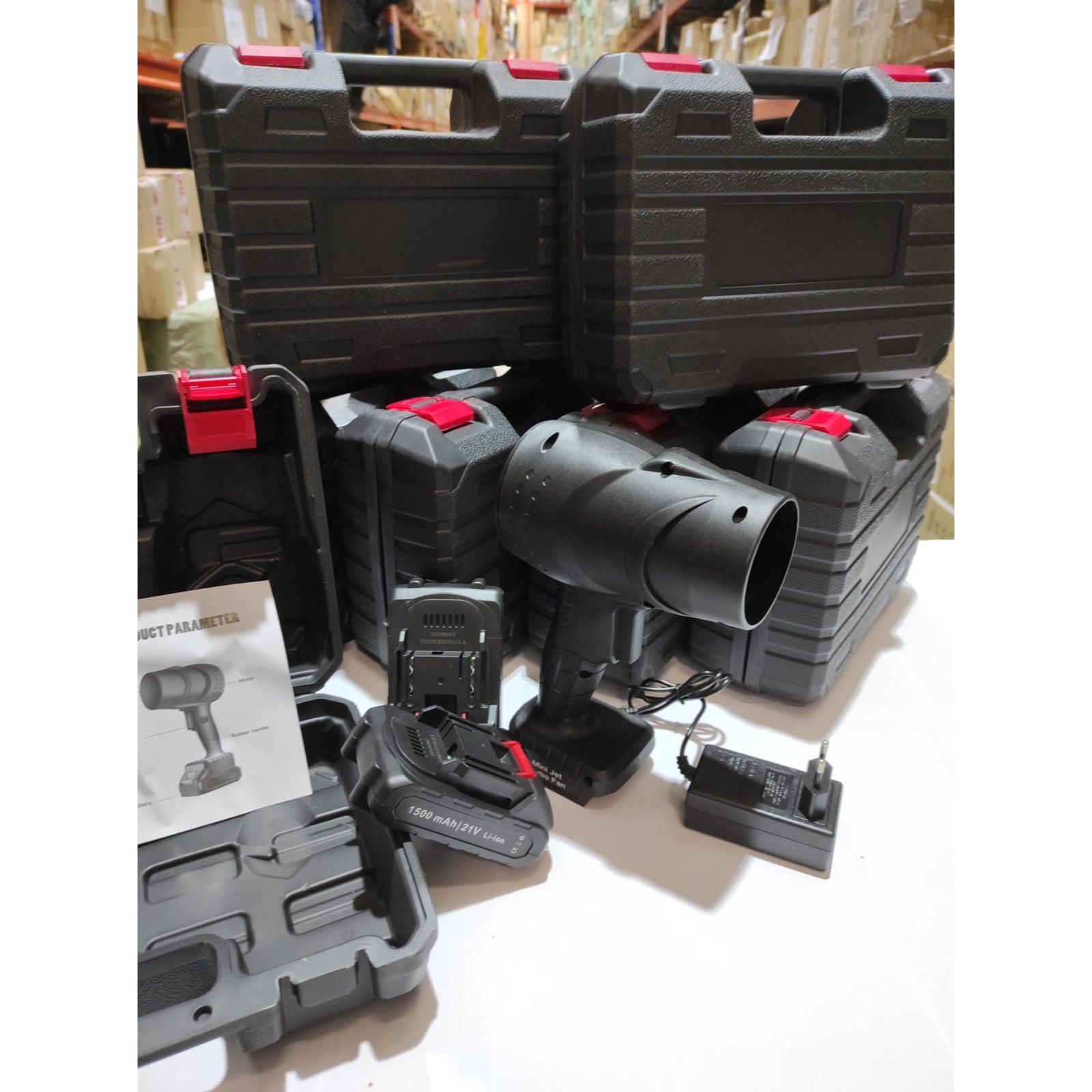 Soplador de Aire Turbo Profesional de 130.000 RPM | Incluye 2 Baterías - Image 2
