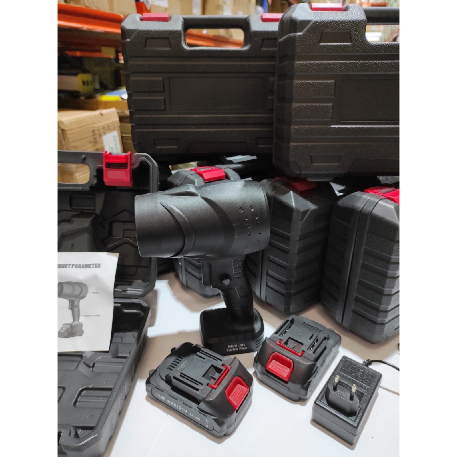Soplador de Aire Turbo Profesional de 130.000 RPM | Incluye 2 Baterías - Image 4