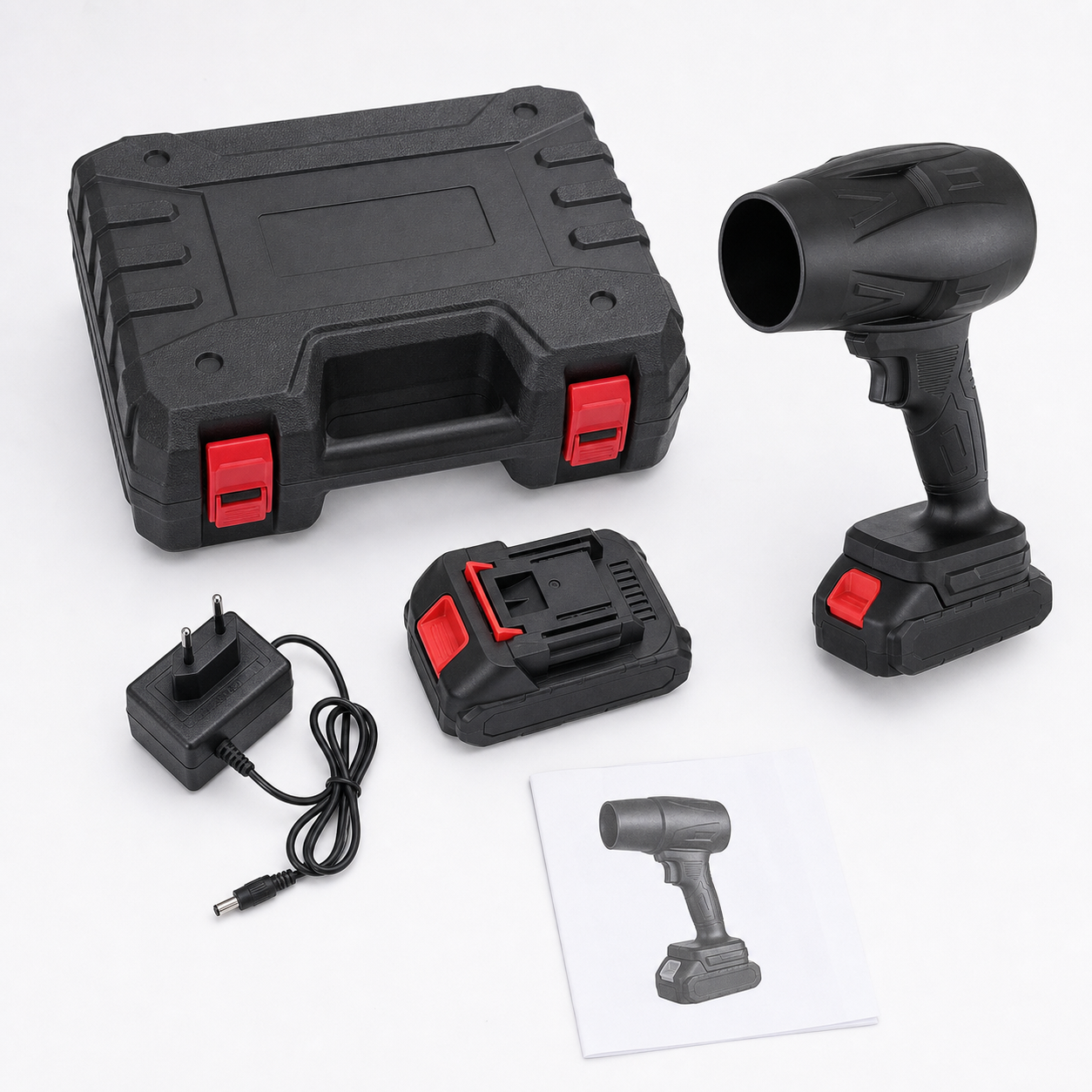 Soplador de Aire Turbo Profesional de 130.000 RPM | Incluye 2 Baterías - Image 6