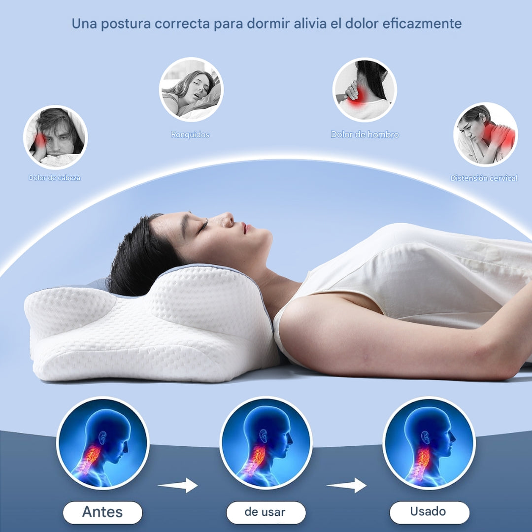 Transforma Tus Noches: Almohada Ergonómica para un Descanso Profundo y Sin Dolor - Image 2