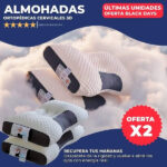Almohada Ergonómica 2x1: Despierta Sin Dolor y con Energía