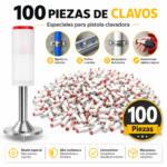 Clavos de Alto Rendimiento para Pistola Clavadora – Packs de 100, 200 o 300