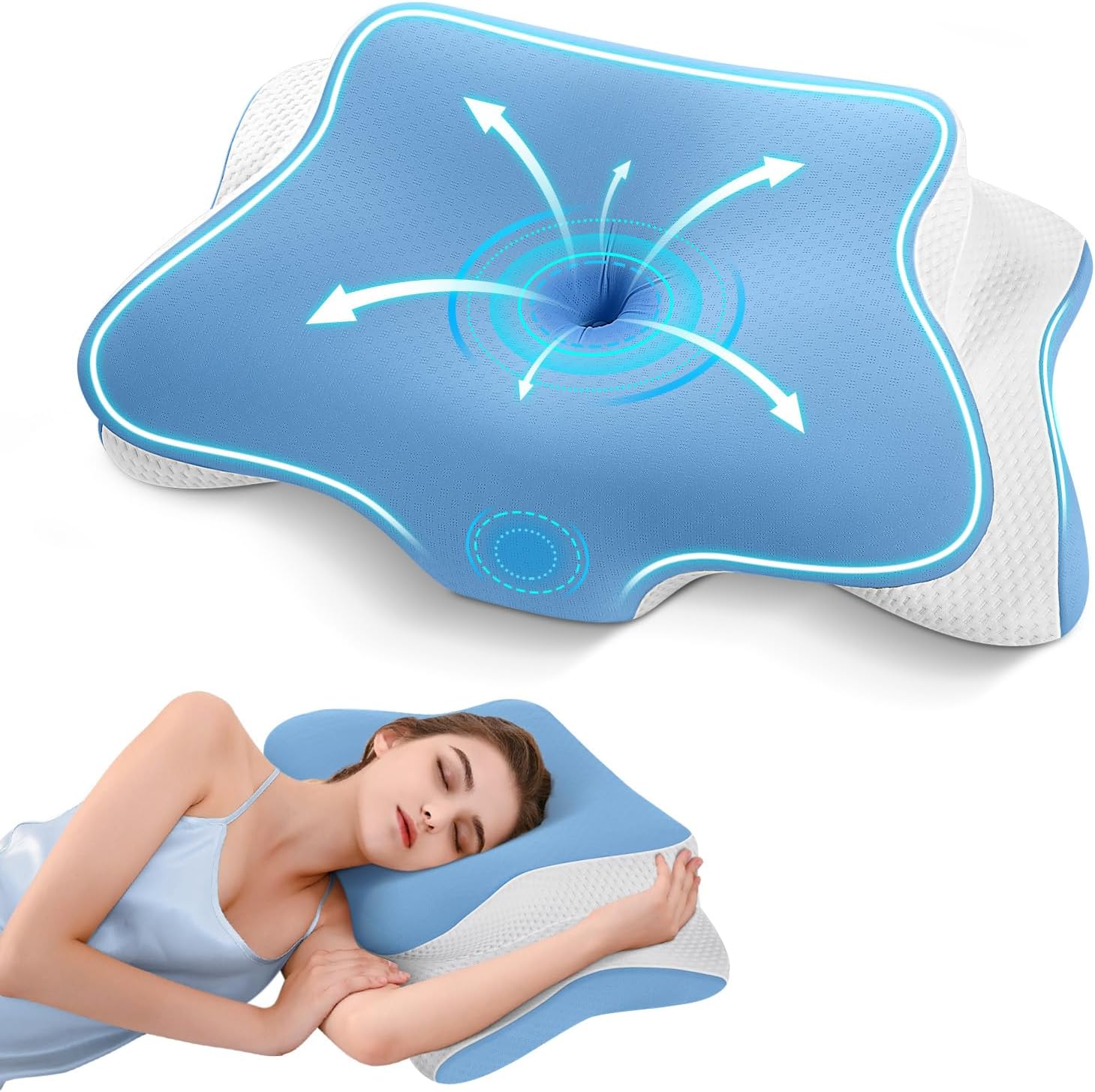 Transforma Tus Noches: Almohada Ergonómica para un Descanso Profundo y Sin Dolor - Image 8