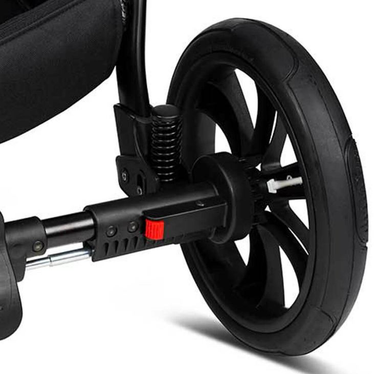 Noordi Fjordi Leather 2 in 1 Pram – Cloud - Image 12