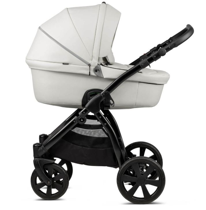 Noordi Fjordi Leather 2 in 1 Pram – Cloud - Image 6
